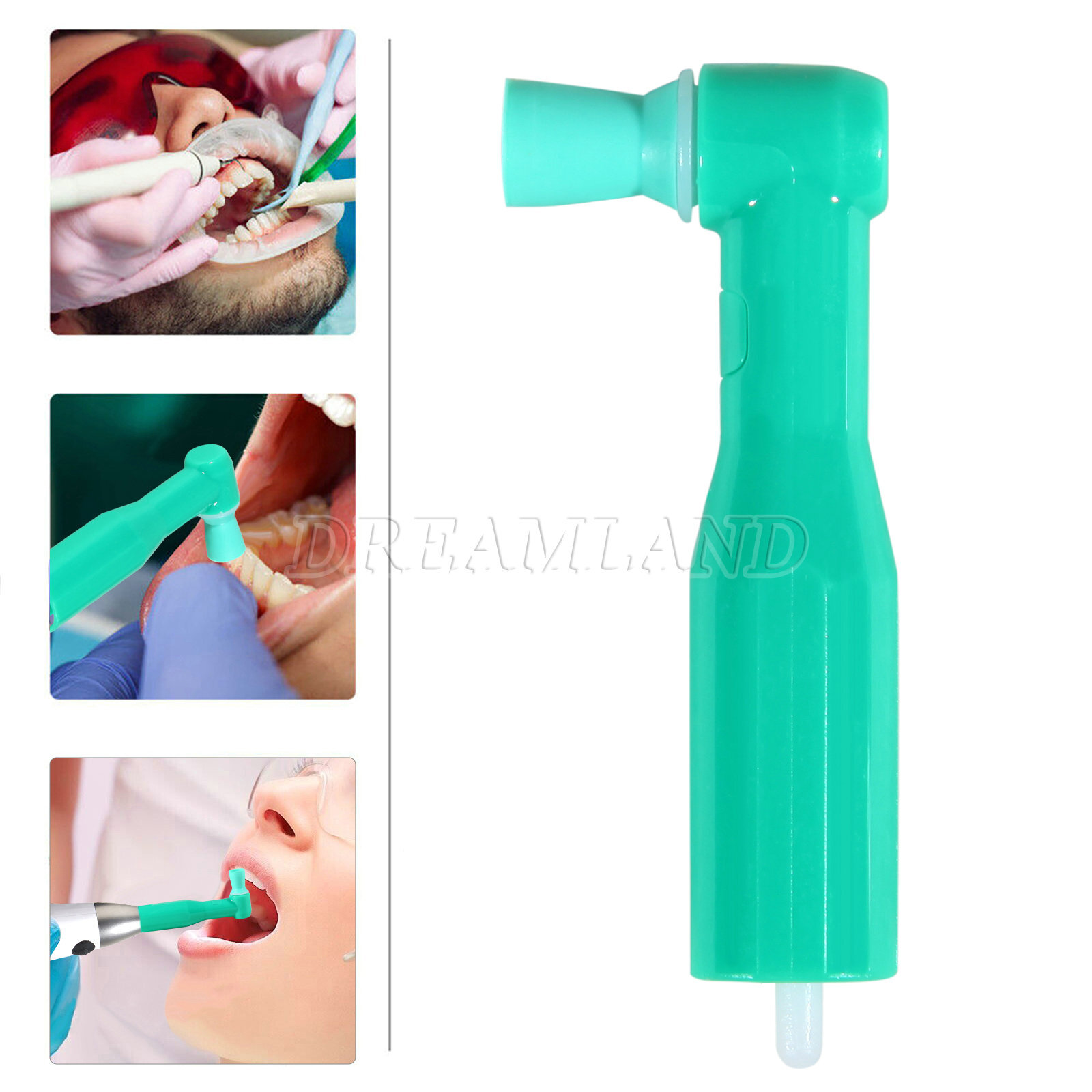 500 dental small Head disposable prophy angles soft cup green color SKA