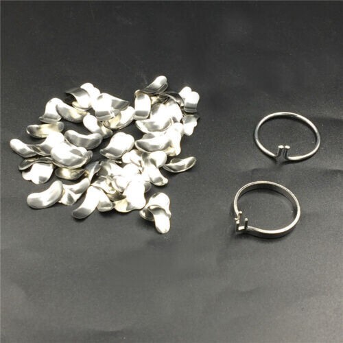Dental Matrix Band Sectional Contoured Metal Matrices Wedges 100pcs/box