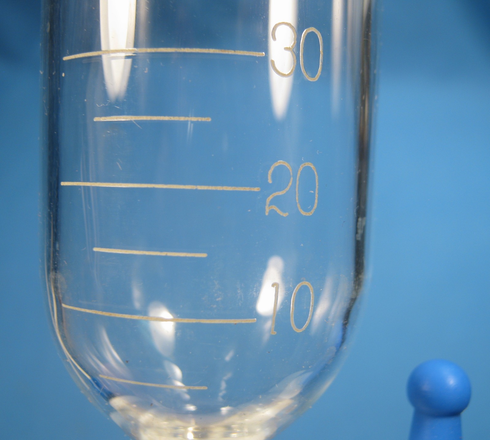 PYREX 100 ML SEPARATORY FUNNEL CYLINDRICAL 24/40 TEFLON FREE SHIPPING 6-A