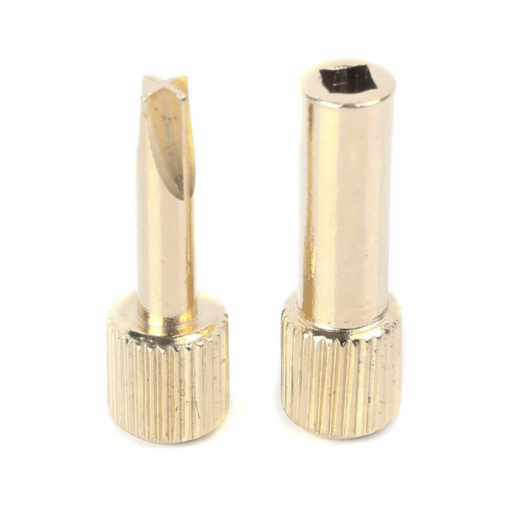 Dental Screw Post Completed Kit Silver/Gold Plated Endo Conical Pins Titannium