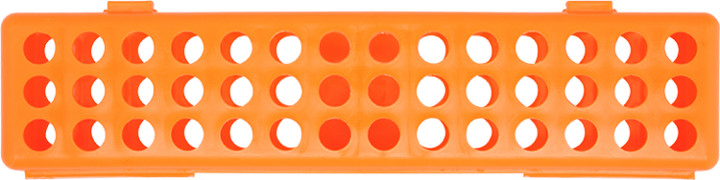 Zirc Dental 50Z900Q Steri-Container Hinged Lid Neon Orange 8″ X 1.75″ X 1.75″