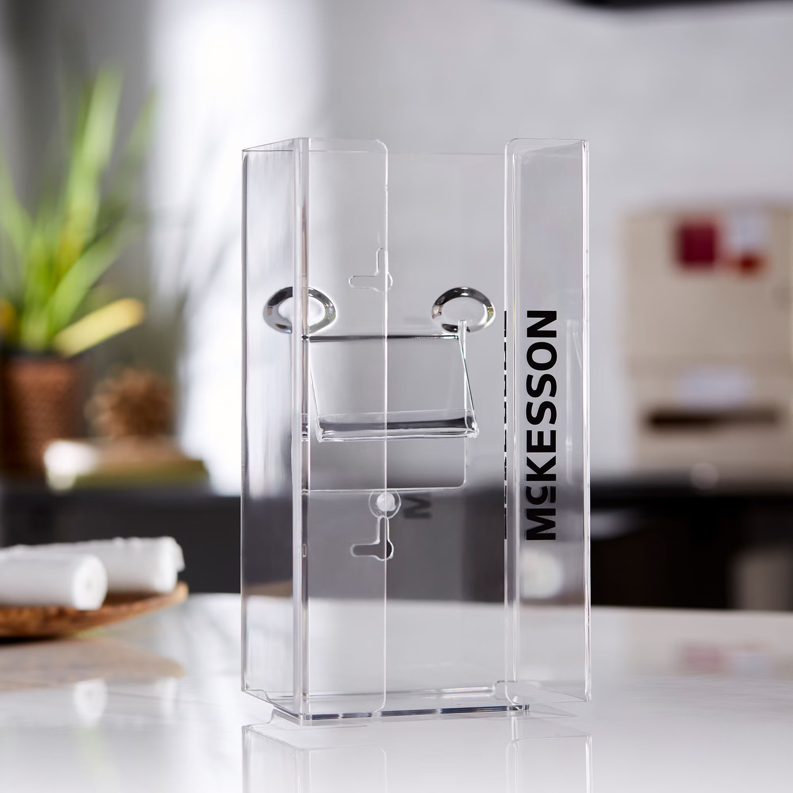 McKesson Glove Box Holder Clear Plastic 1 Box Capacity 16-6534 10 per Case