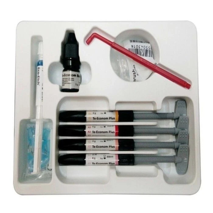 5 X Ivoclar Vivadent TeEconom Plus Dental resin composite kit