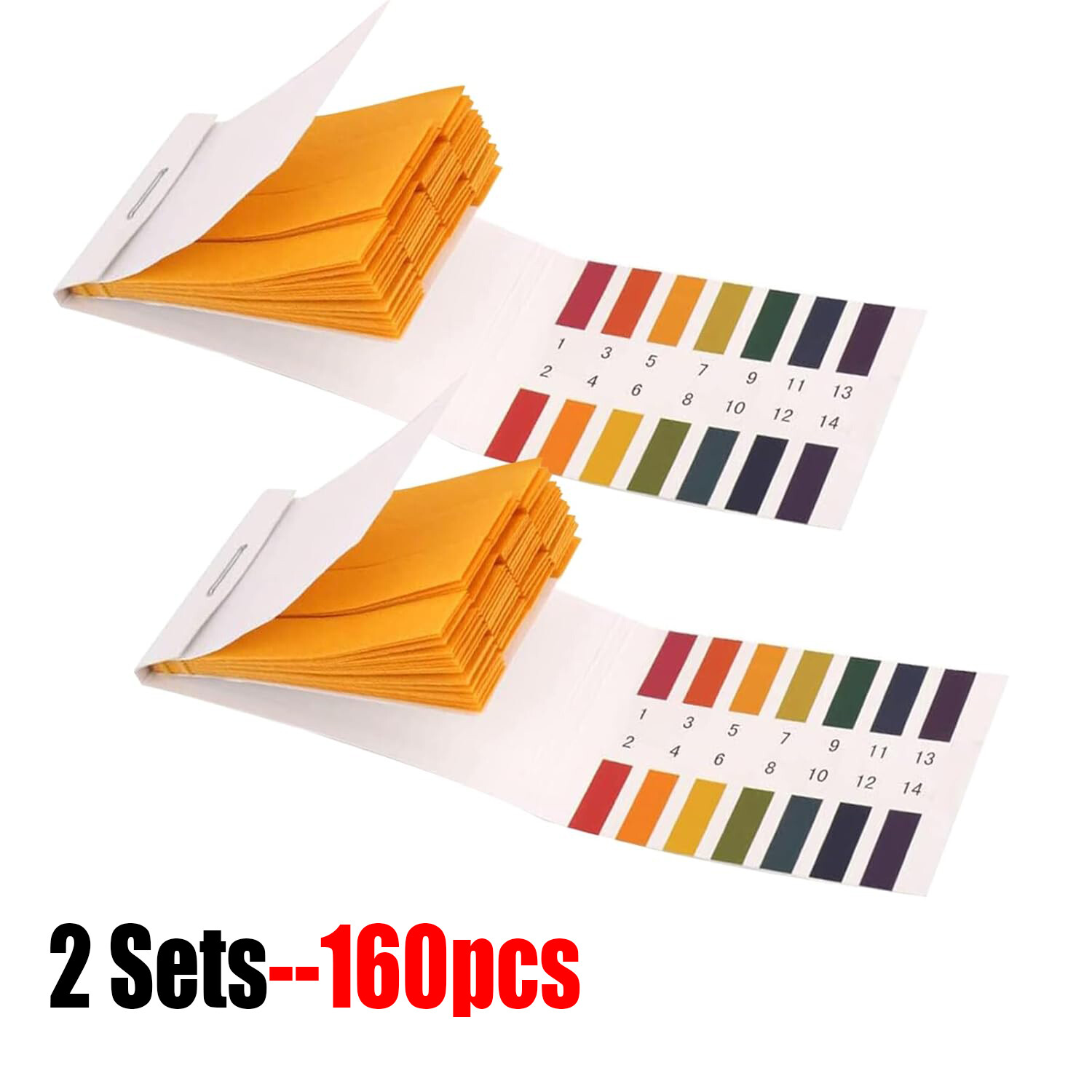 10 PACK pH Test Paper Extensive Test Paper Litmus Test Paper, Saliva Urine Soil
