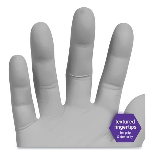 Kimtech STERLING Nitrile Exam Gloves, X-Large, 9.5″ Long, Sterling Gray, 170/Box