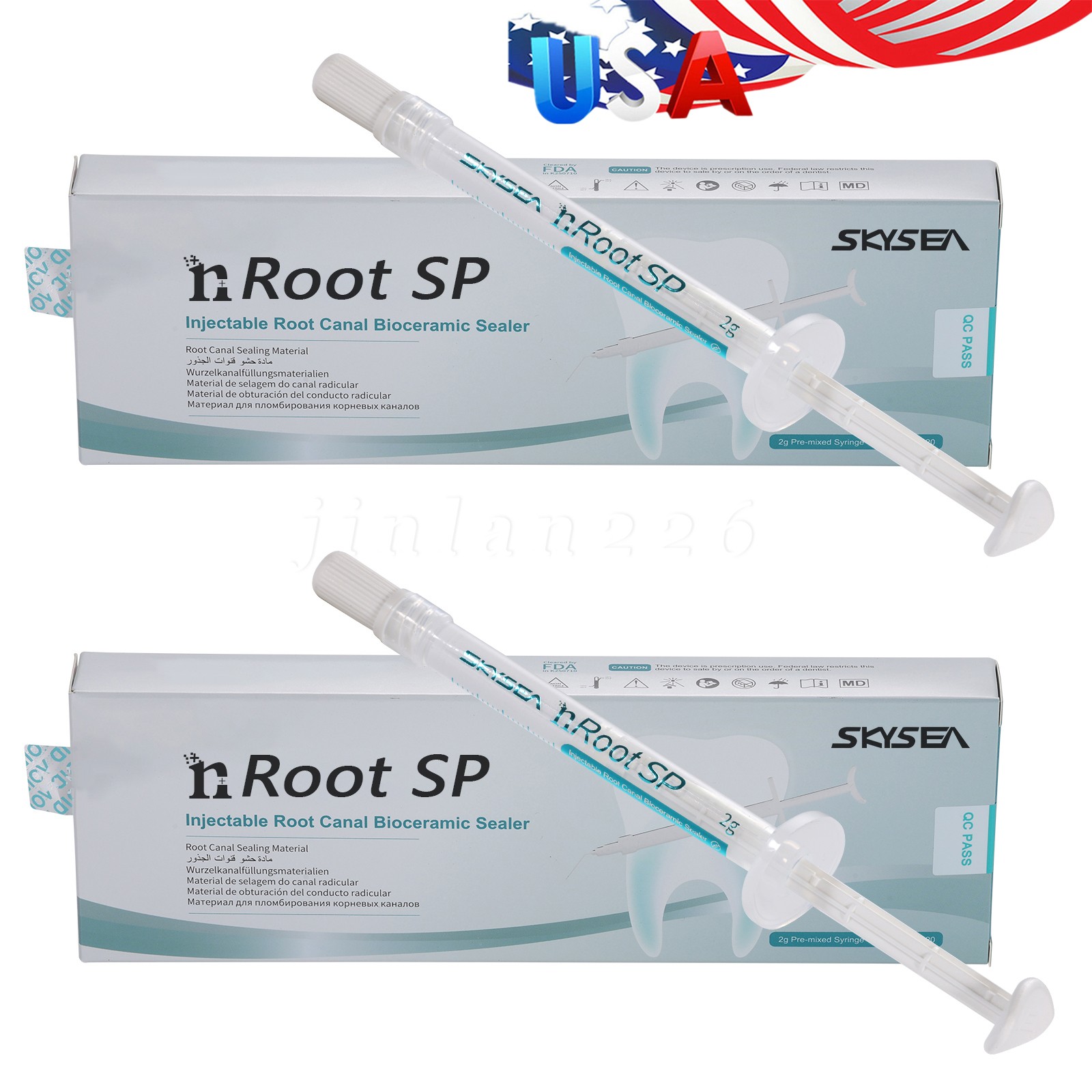 2g SP Dental Injectable Root Canal Bioceramic Sealer Endodontic Sealing Filling
