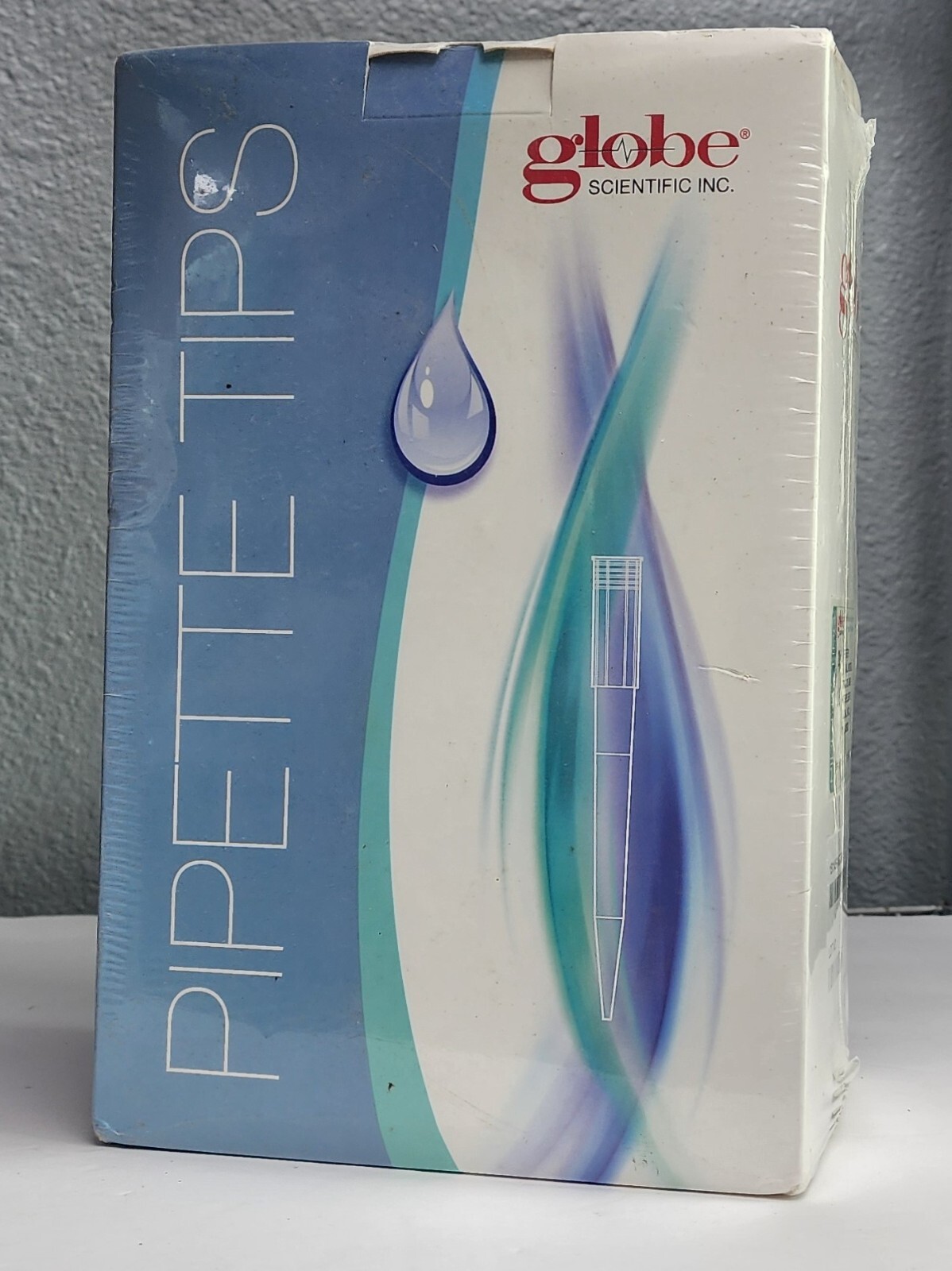 Globe Scientific 0.1 to 20uL, Natural, 96 Pipette Tip, Universal,Graduated ,45mm