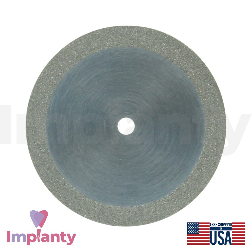 Dental Fine Double Sided Diamond Coated Grit Separator IPR Flexible Disc Ø22mm