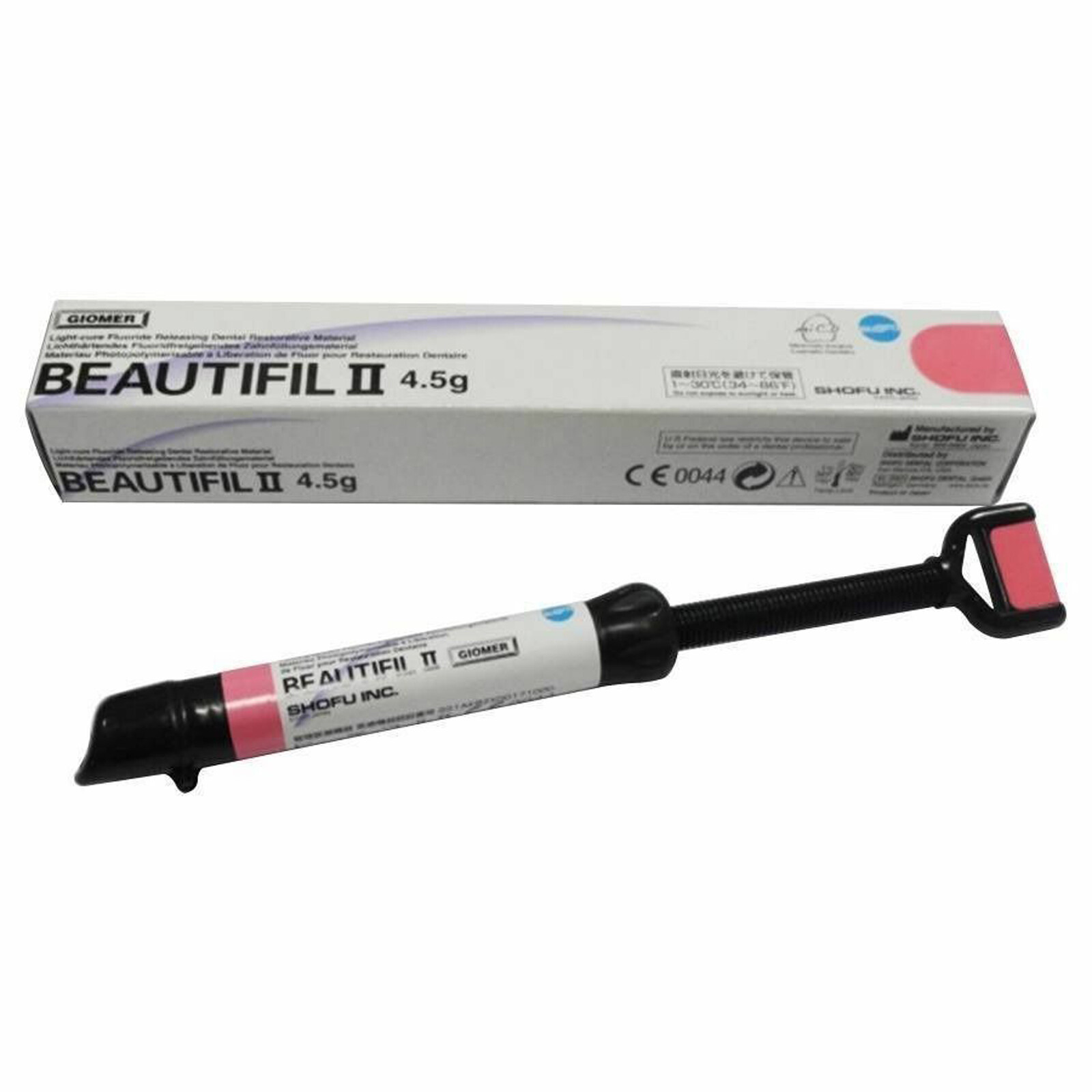 Shofu Dental 1402 Beautifil II Universal Nano-Hybrid Composite Syringe 4.5 Gm A2
