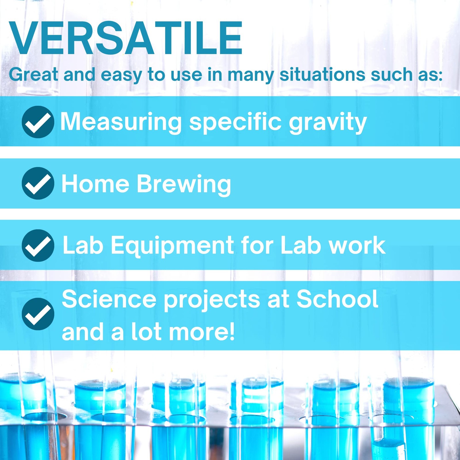 4oz (110 mL) Graduated Cylinder – Heat Resistant & Chemical Resistant, Multip…