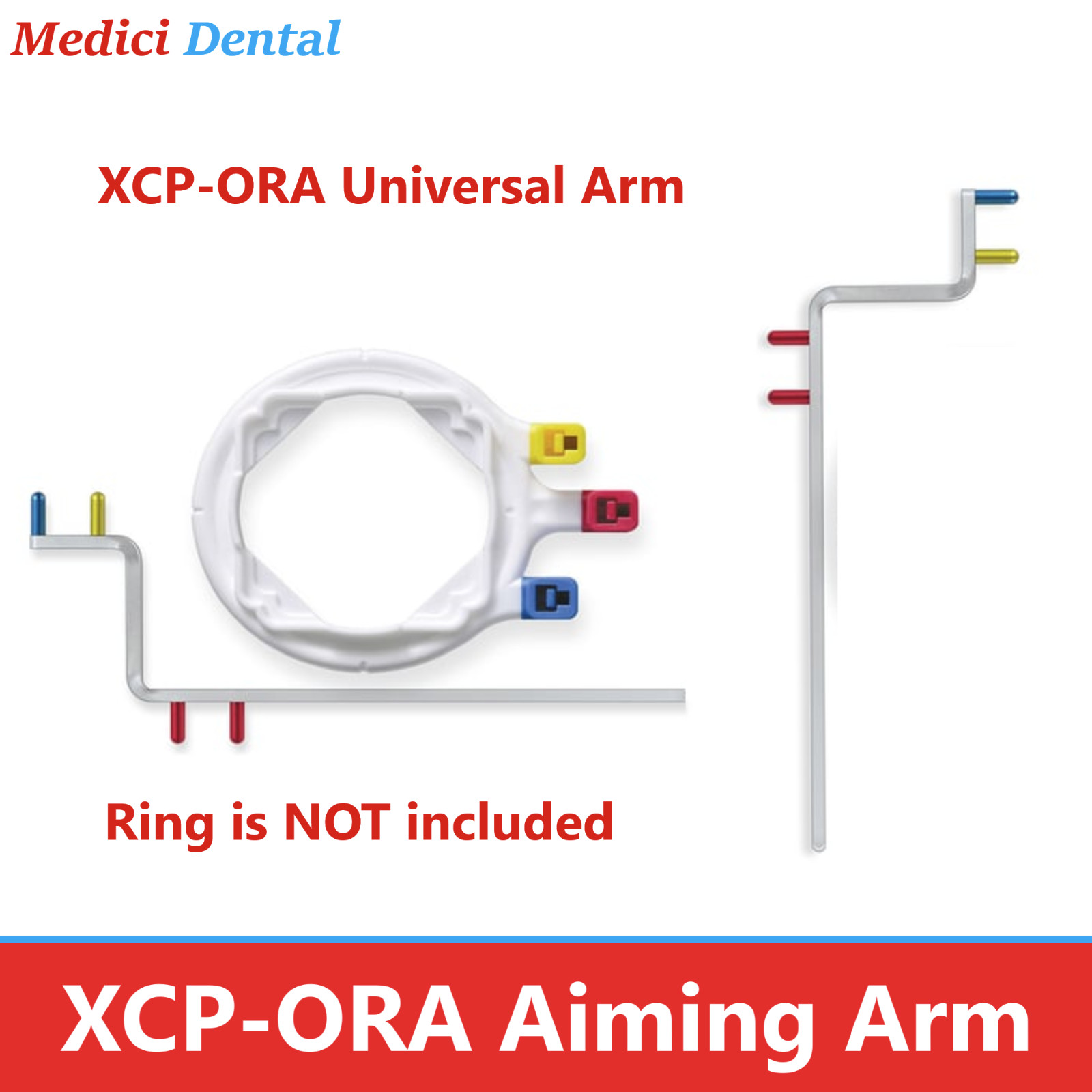 Dental X-Ray Universal Metal Aiming Arm For «XCP-ORA Positioning Set», Arm, 1/Ea