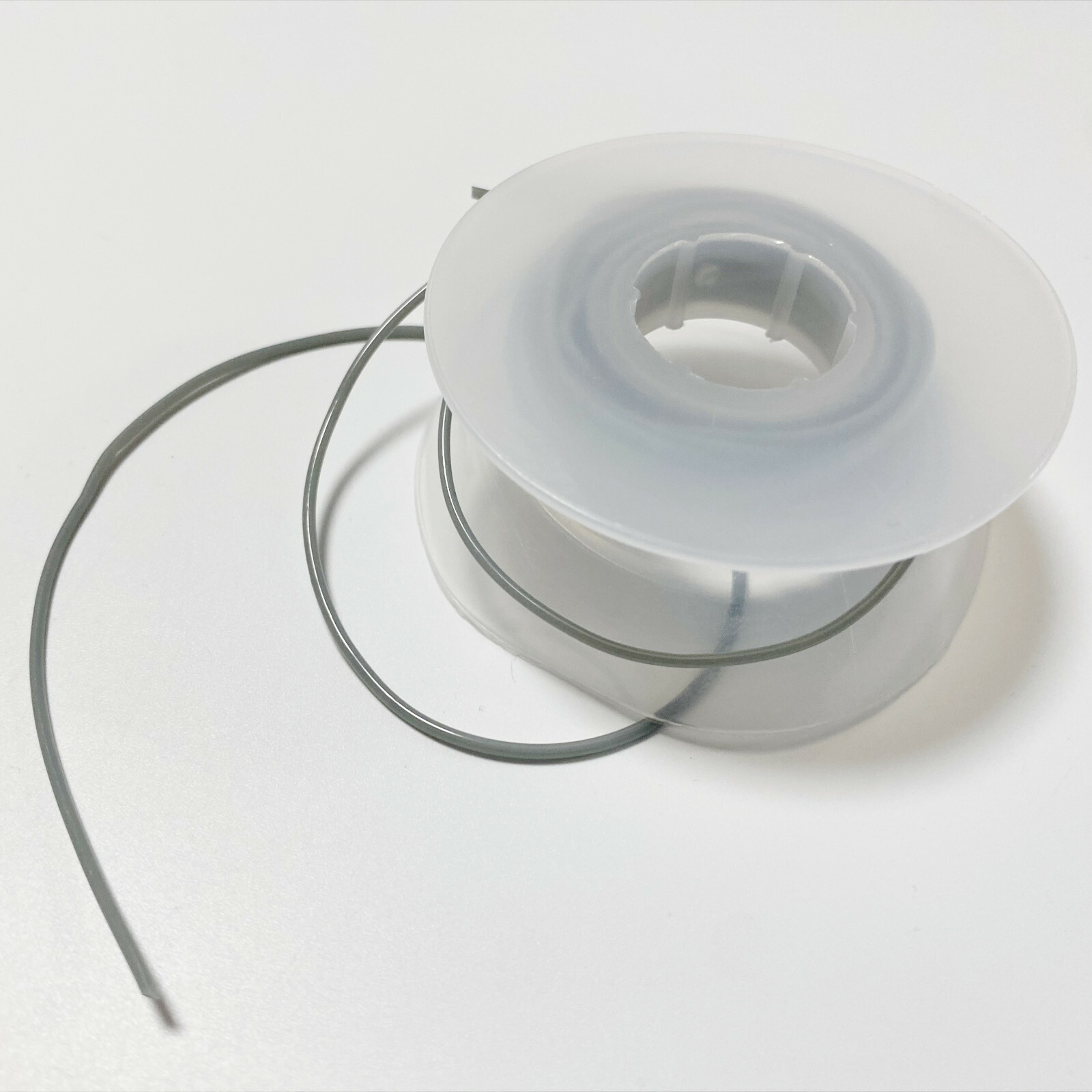 Dental Archwire Elastic Tube Protective Sleeve Elastomeric Bumper Tube Grey 027