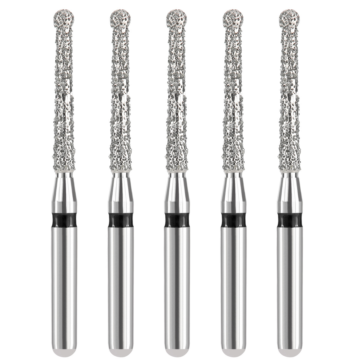 AZDENT Dental Diamond Endo Bur Opening Preparing Pulp Cavity Friction Grip 1.6mm