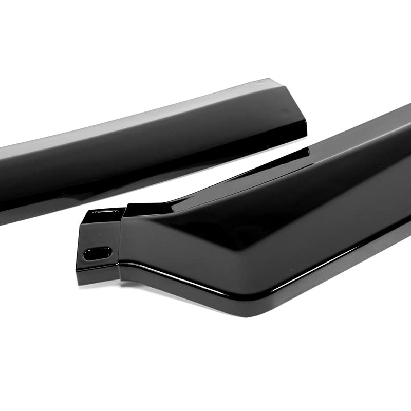 3PCS ABS Front Bumper Lip Kit for Hyundai Elantra 2011-2013 Painted Black