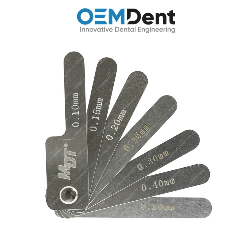 MDT IPR Bur & Disc Set Diamond Reduction Kit FG Shank Gauges Case