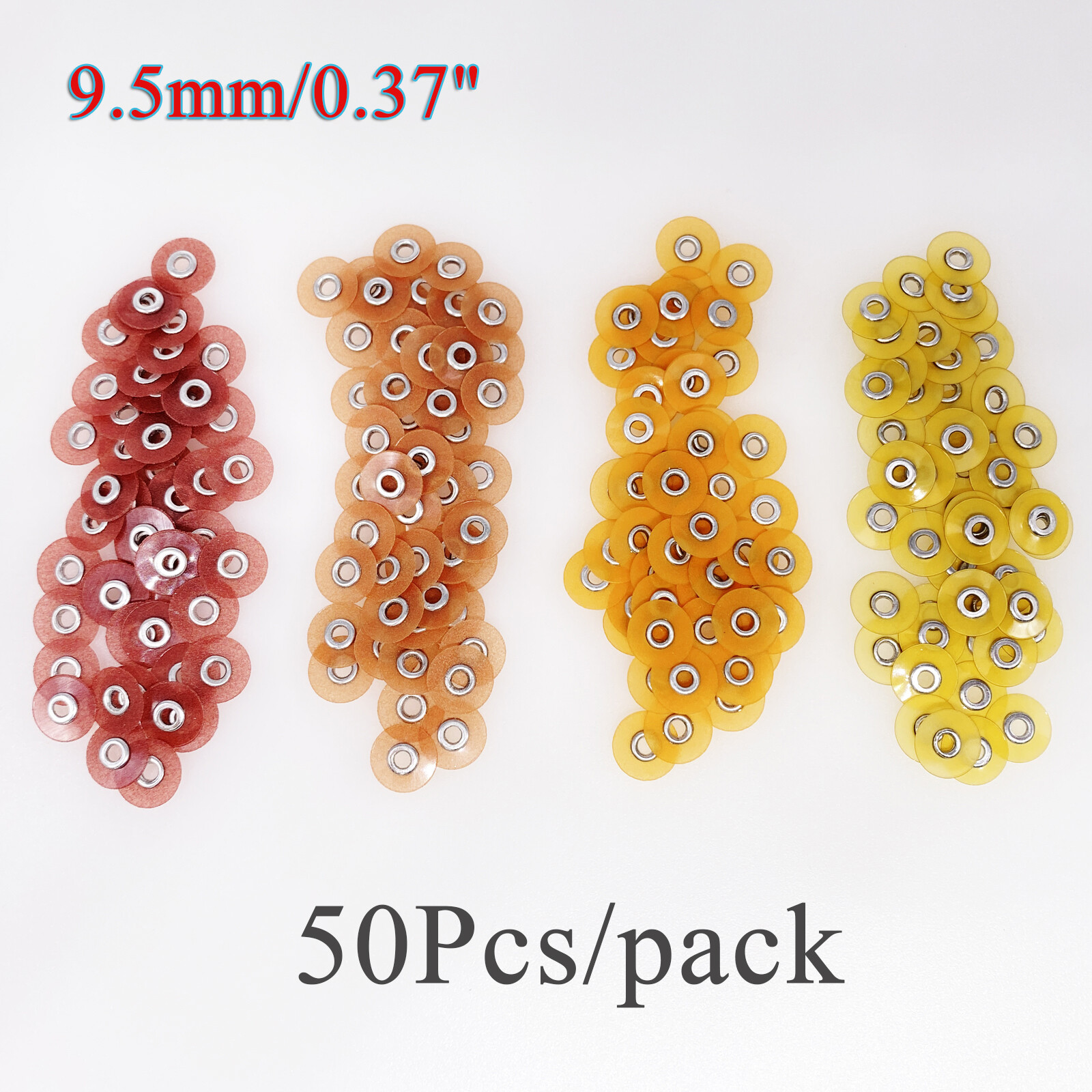 Dental Sof-Lex contouring polishing 2381 Pop-On discs 0.37″ 9.5mm or Mandrel