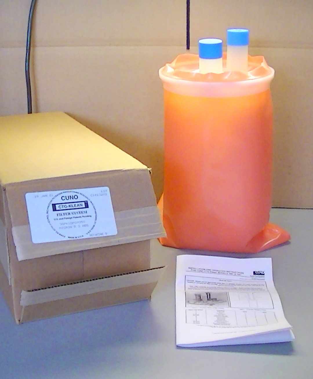 CUNO CTG-KLEAN FILTER 3GPK1DP09050 fluid purification MICRON 5.0 ABS BETAFINE D