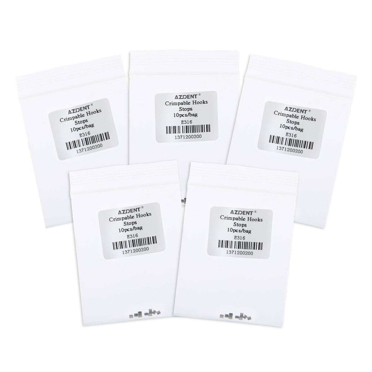 Dental Orthodontic Crimpable Hook Stops/Short/Long/Left/Right/Cross