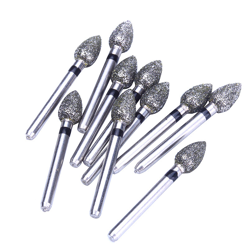 10pcs/kit AZDENT Dental High Speed FG Super Coarse Diamond Burs Preparation