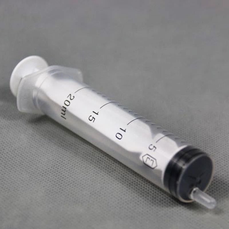 6pcs 20ML 20CC Plastic Hydroponics Nutrient Measuring Disposal Syringe New