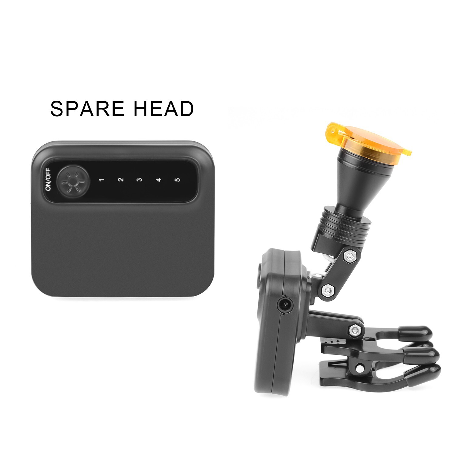 Wireless Portable Dental 5W LED Headlight with Optical Filter ＆ 2 Batteries US