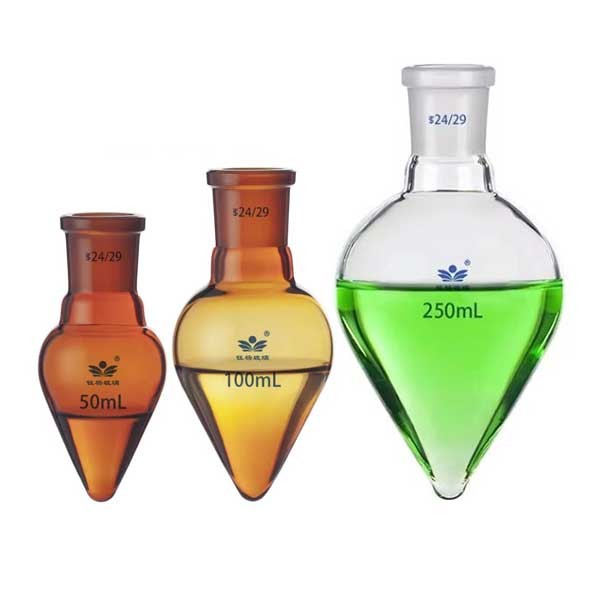 5ml – 1000ml Pear Shape Boiling Flask with Standard Joints Laboratory Supply ca