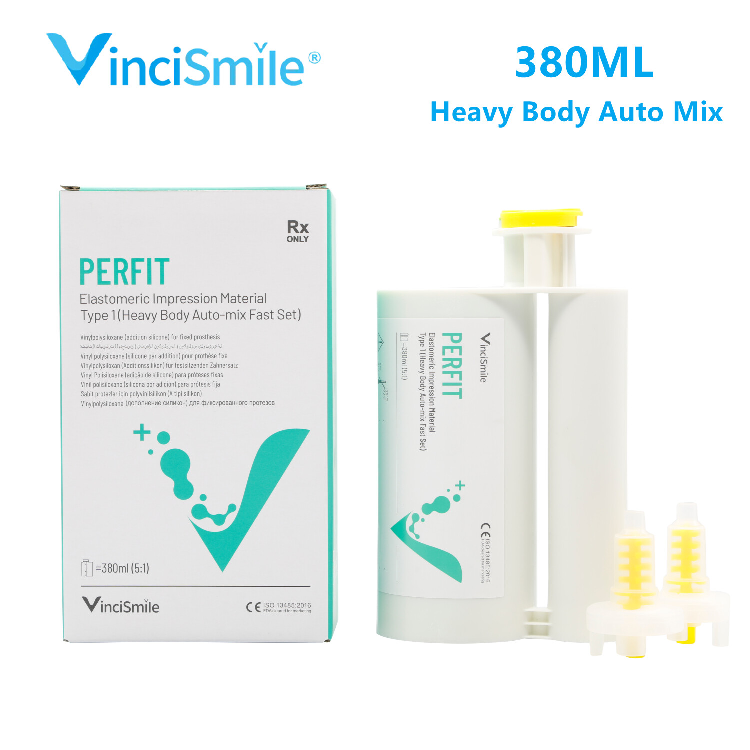 Dental VPS PVS Crown & Bridge Impression Material Heavy Body Auto Dispenser
