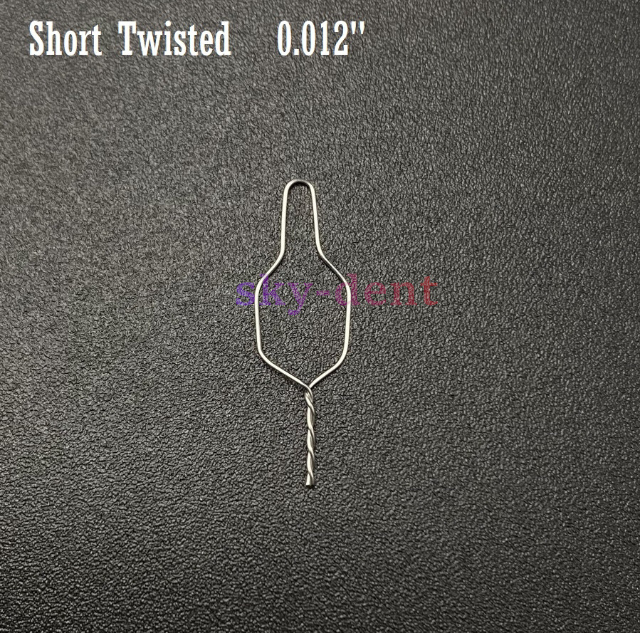 Dental Ortho Preformed/Kobayashi Stainless Steel Ligature Wire Long Short Twists