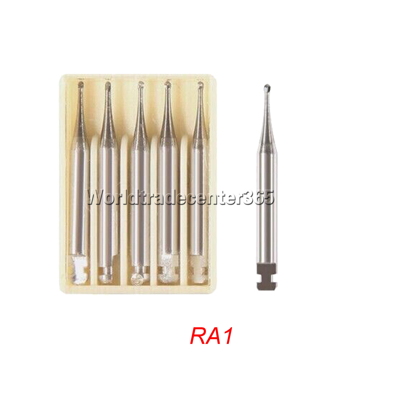 Dental Round Carbide Bur For Slow Speed Latch RA1-8 Taper Fissure RA 701 702 699