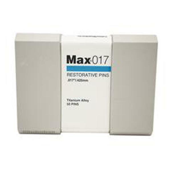 Coltene Whaledent M-13 Max Restorative Titanium Alloy Pins Kit .017» Blue 50/Bx