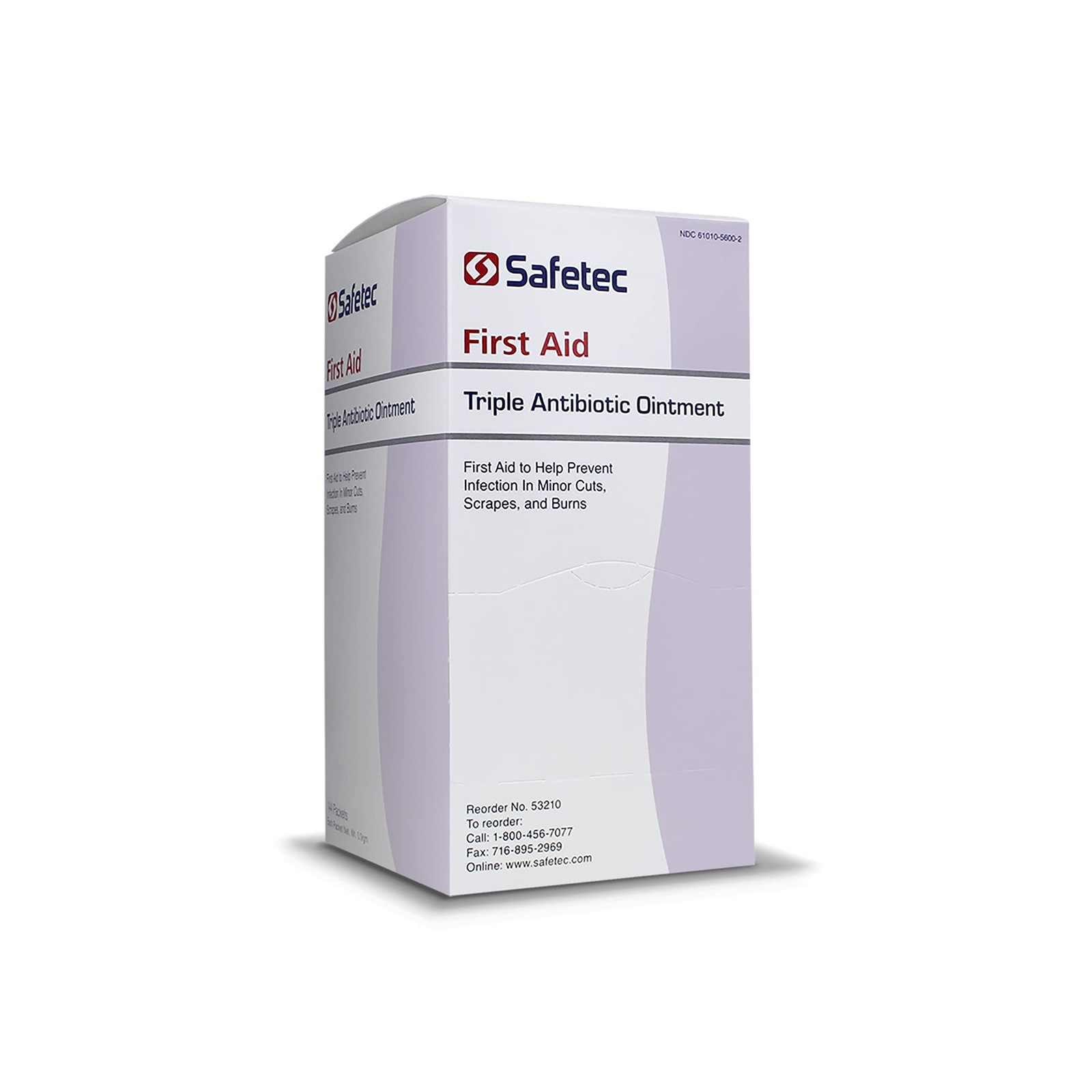 Safetec Triple Antibiotic .9 g. Pouch (144 Count Box) – First Aid Ointment…