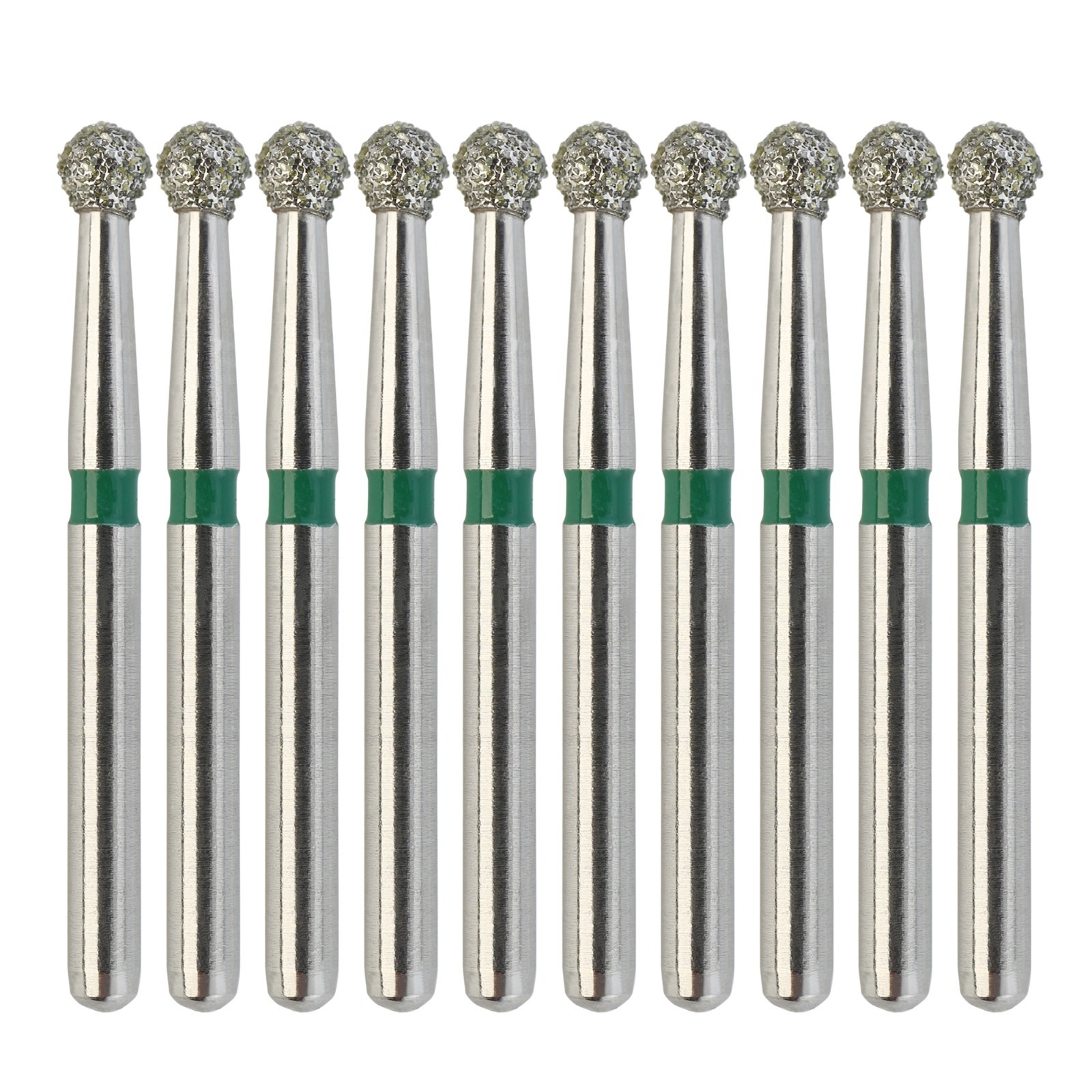 Dental Diamond Burs Surgical Long Round Ball FG Coarse Fine High Speed 801 801L
