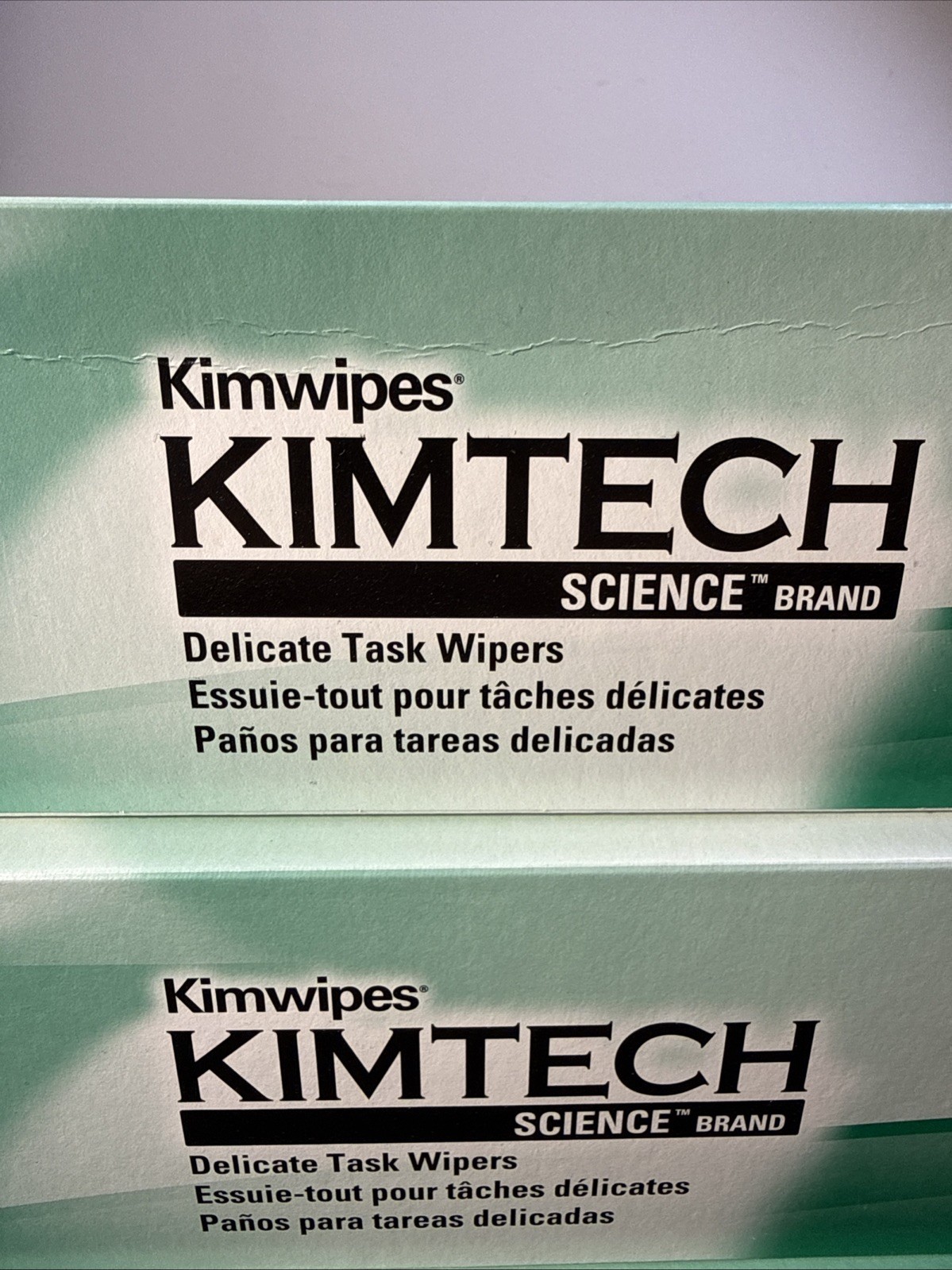 3 Boxes Kimtech Kim Wipes Disposable Task Wipes Lint Guard 11 x 12″ 34133 198ct
