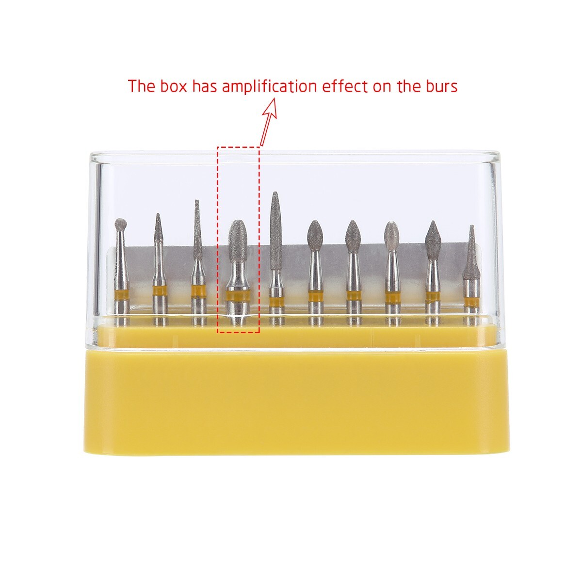 Dental High Speed Diamond Bur FG Composite Repair Kit 10pcs/kit FG-117