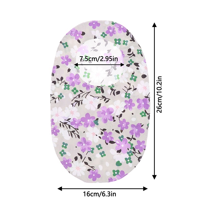 Printed Pattern Ostomy Bag Covers Colostomy Ileostomy Urostomy Pouch Cover