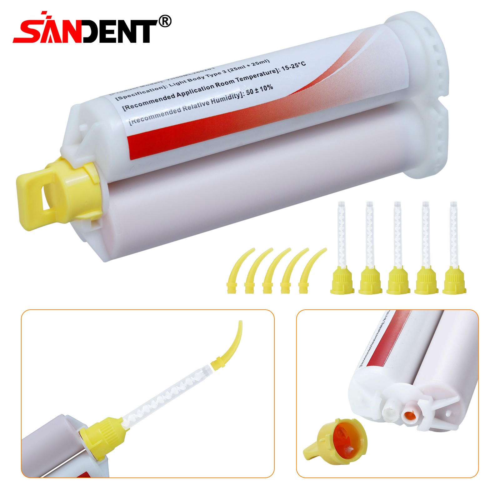 REGULAR SET Light Body Material Dental Impression VPS up to66x 50ml
