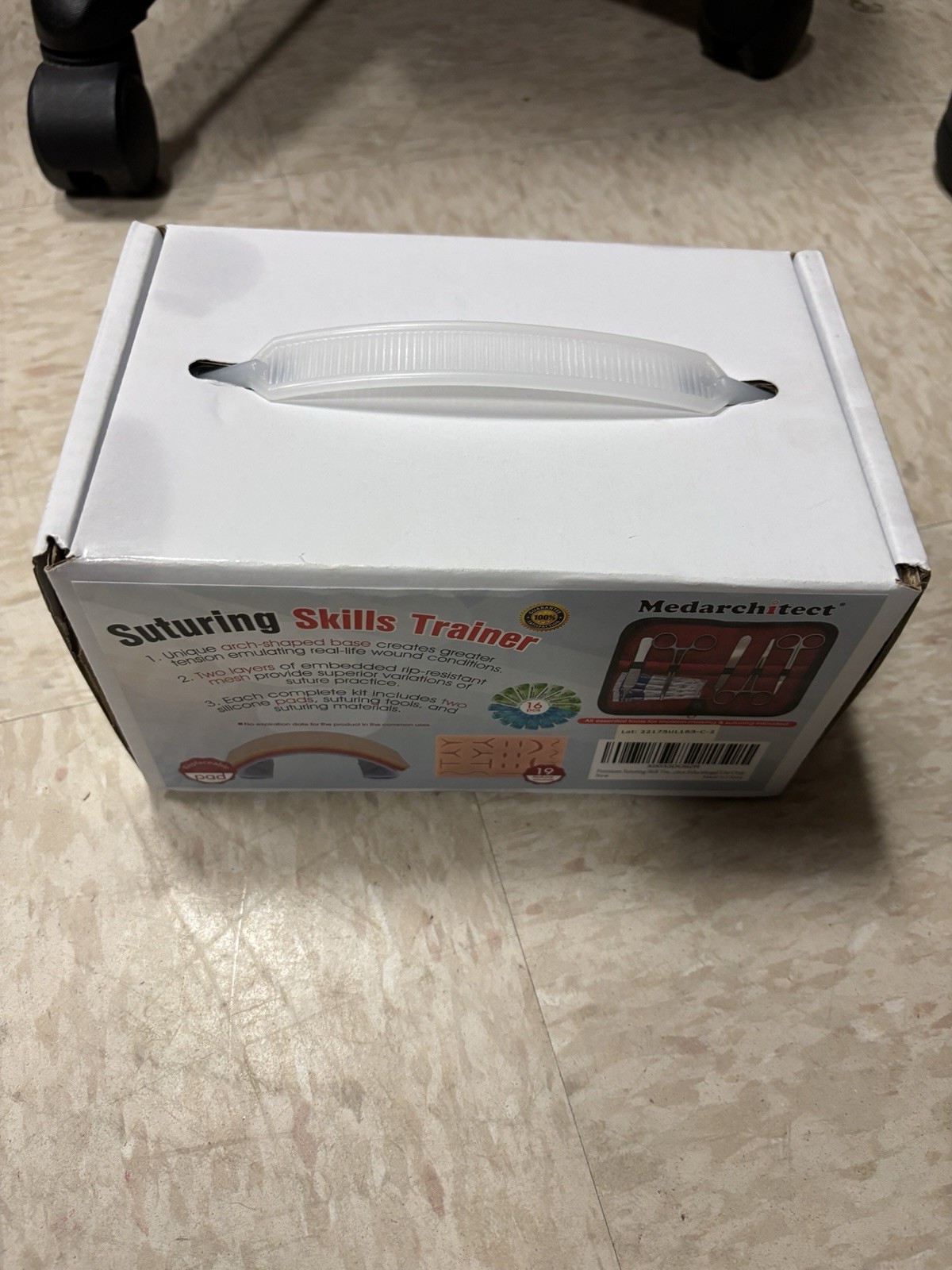 Suturing Skills Trainer Medarchitect Doctor PA RN Emergency