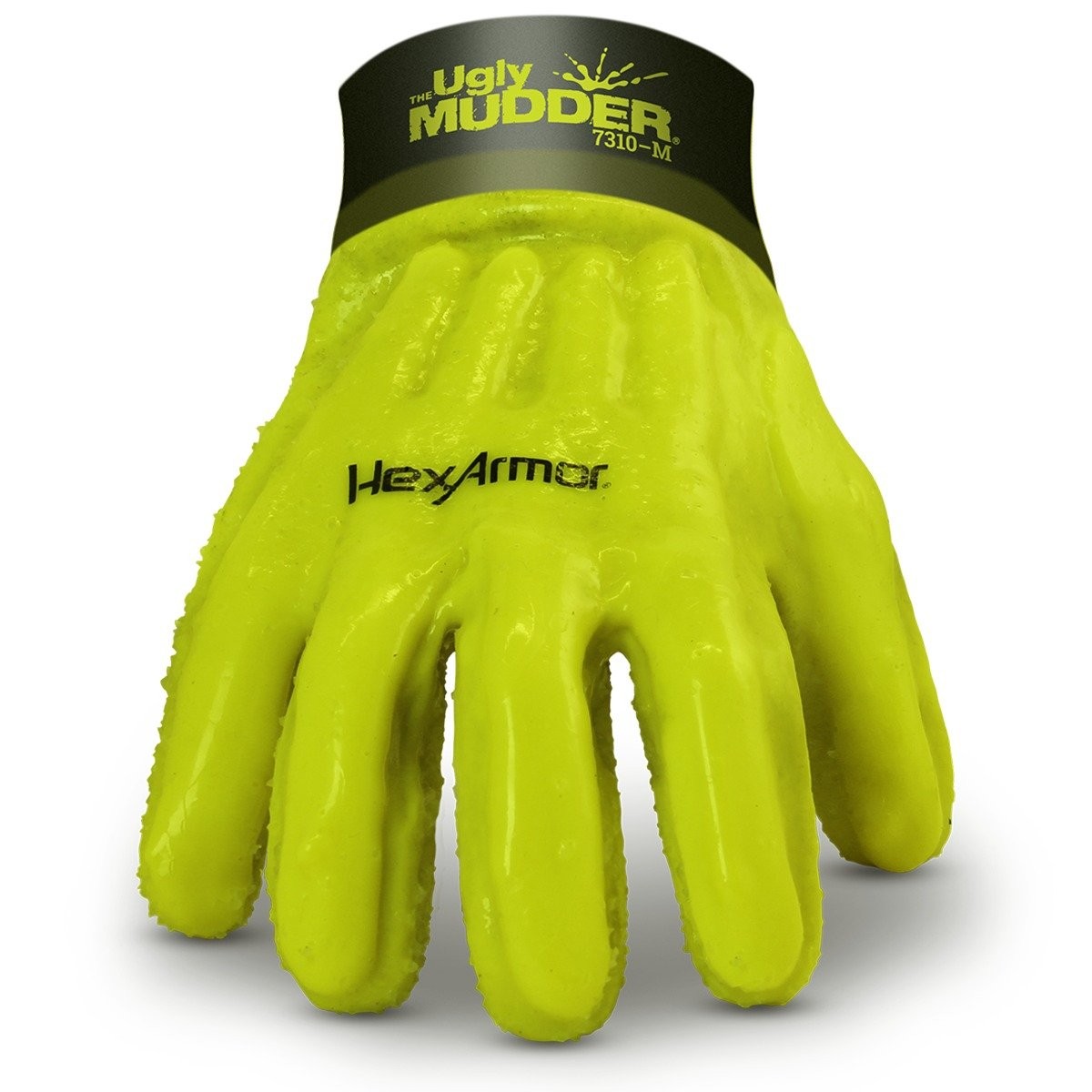 Hexarmor Impact Protection Liquid-Resistant Safety Gloves Ugly Mudder 7310