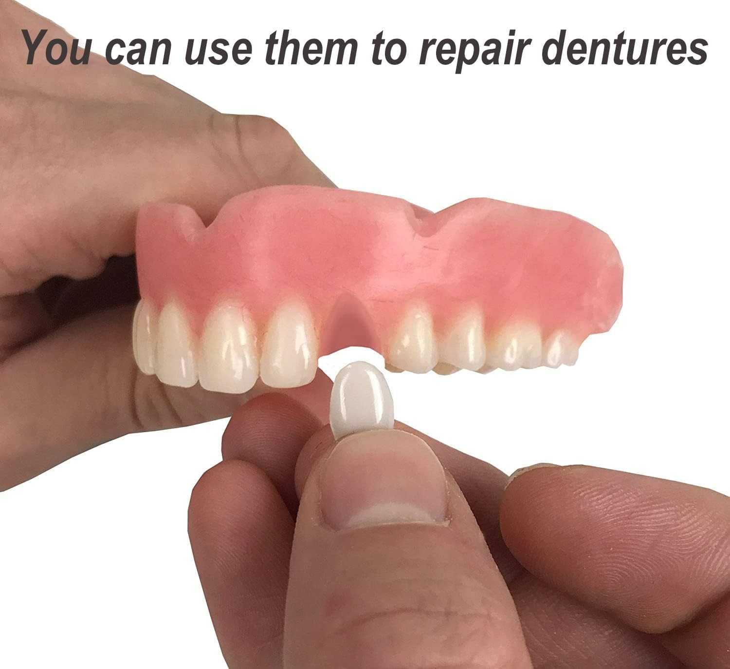 Quick Fix Gum Material for Missing Teeth – 22 Strips for Smile Enhancement
