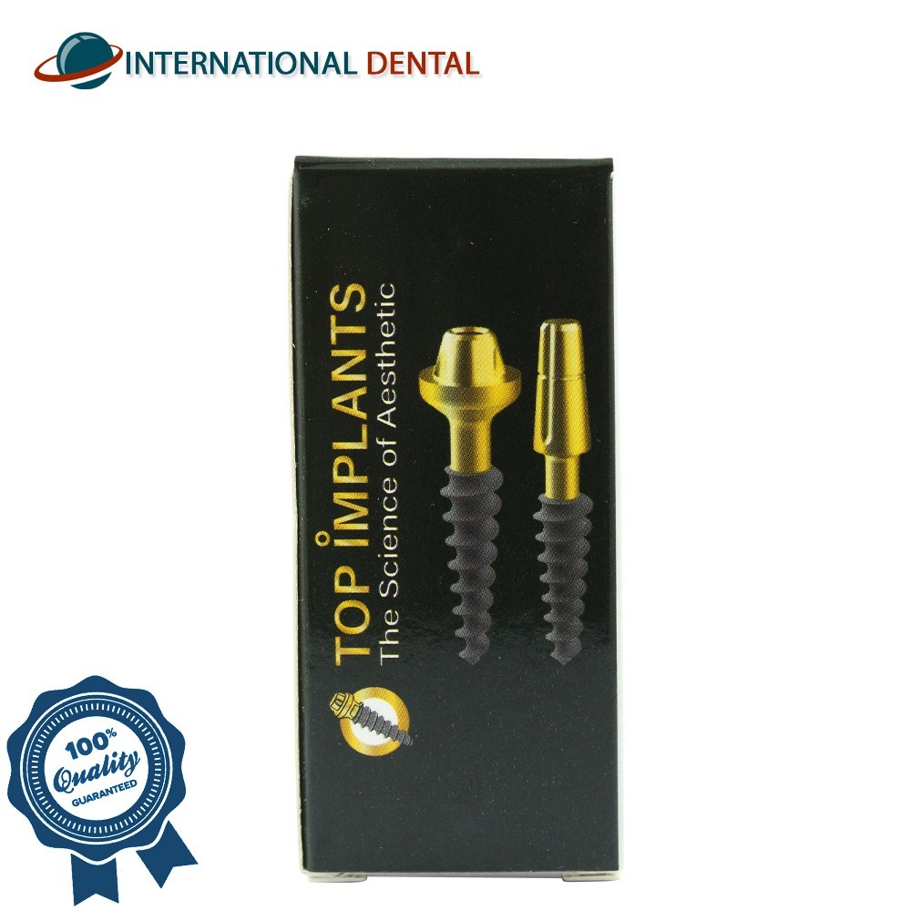 10 Titanium Dental Compressive Multi Unit M1.7 Monoblock Fixture Dentistry SLA