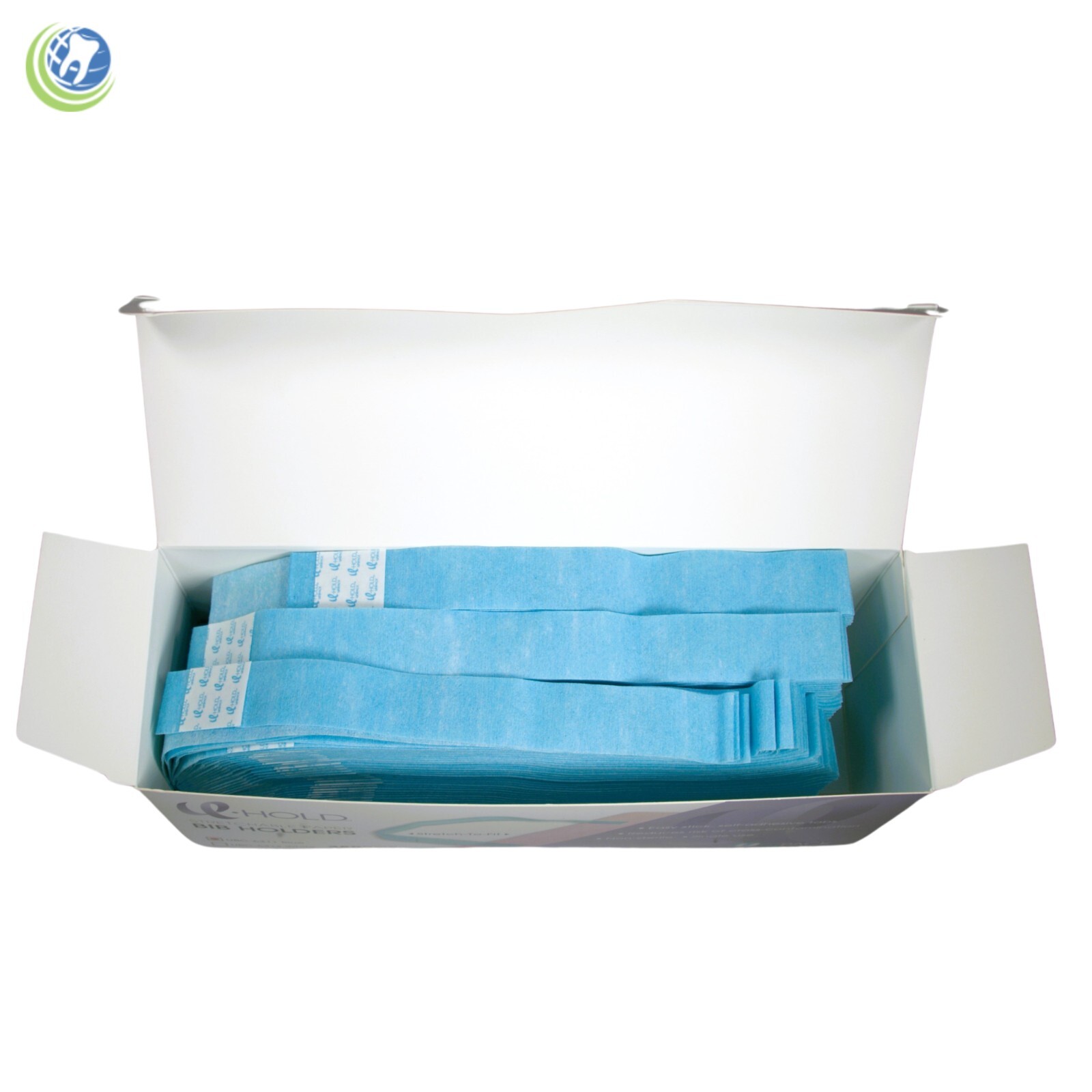 Dental Paper Disposable Aseptic Self-Adhesive Patient Bib Holder U-Hold Stretch