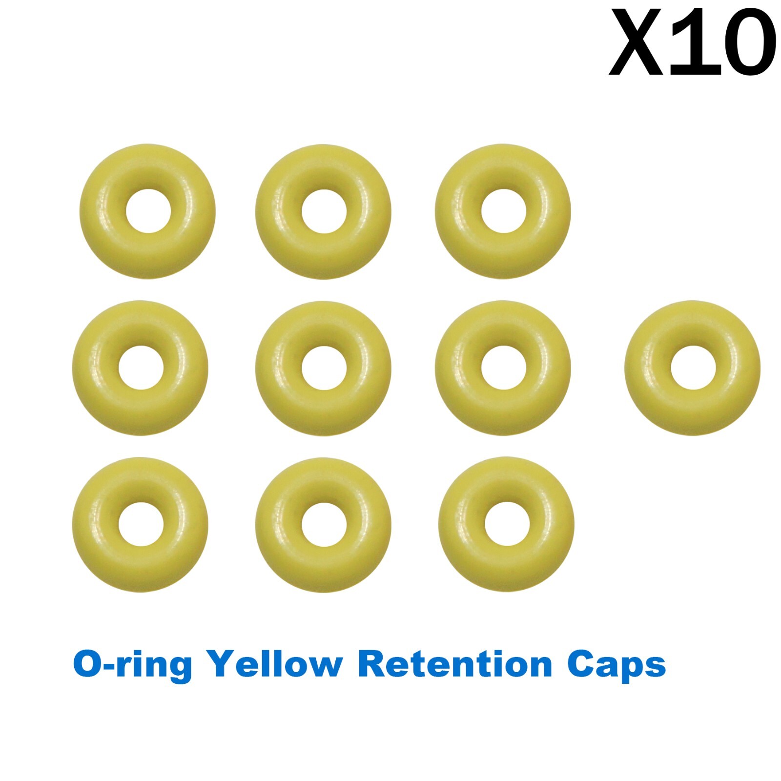 10Pcs Implant Dental O-ring Kit for Ball Attachment Abutments fit Hiossen Osstem