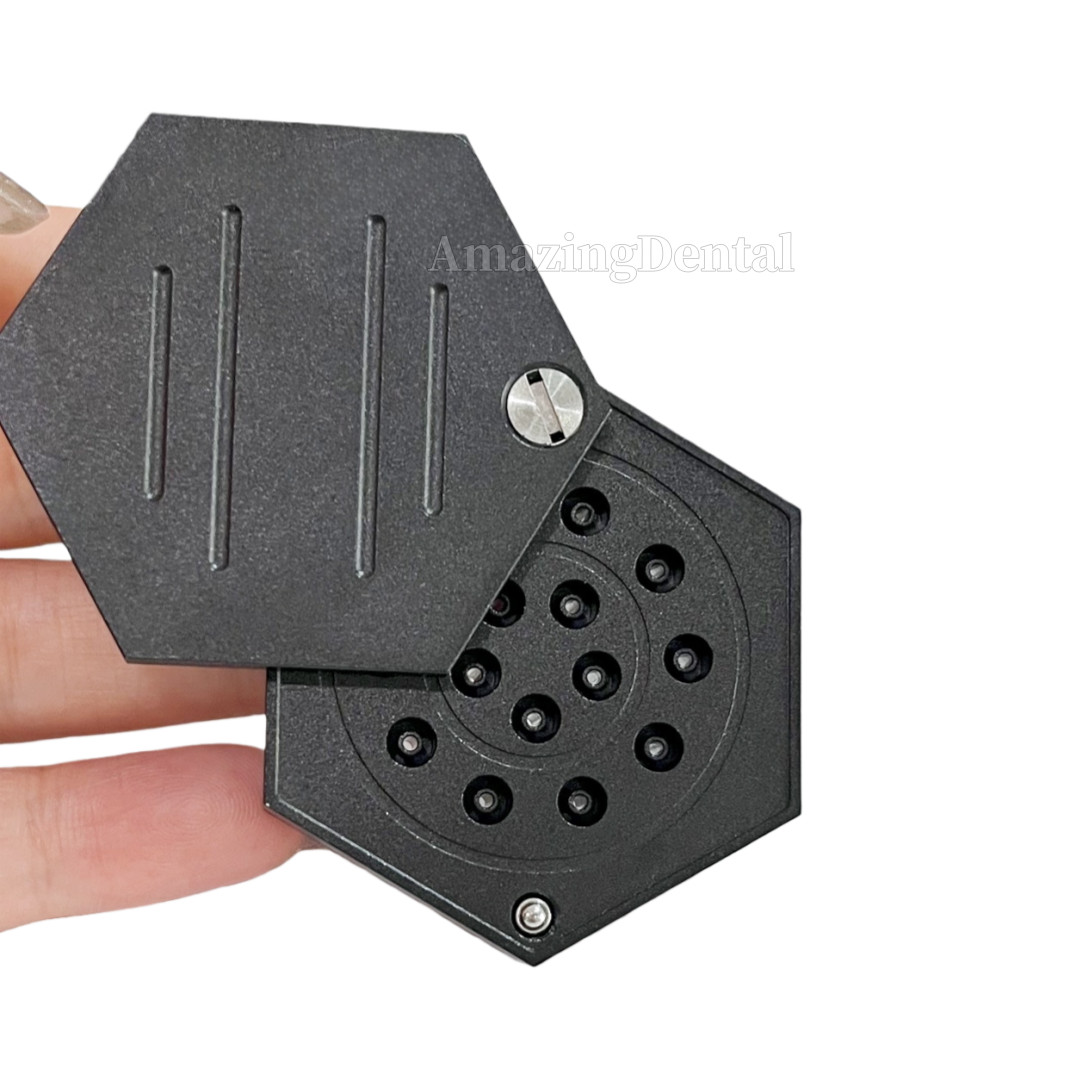 Dental Guide Bone Tacks Cather Titanium Pins Membrane GBR Fixation Pin Hex Case