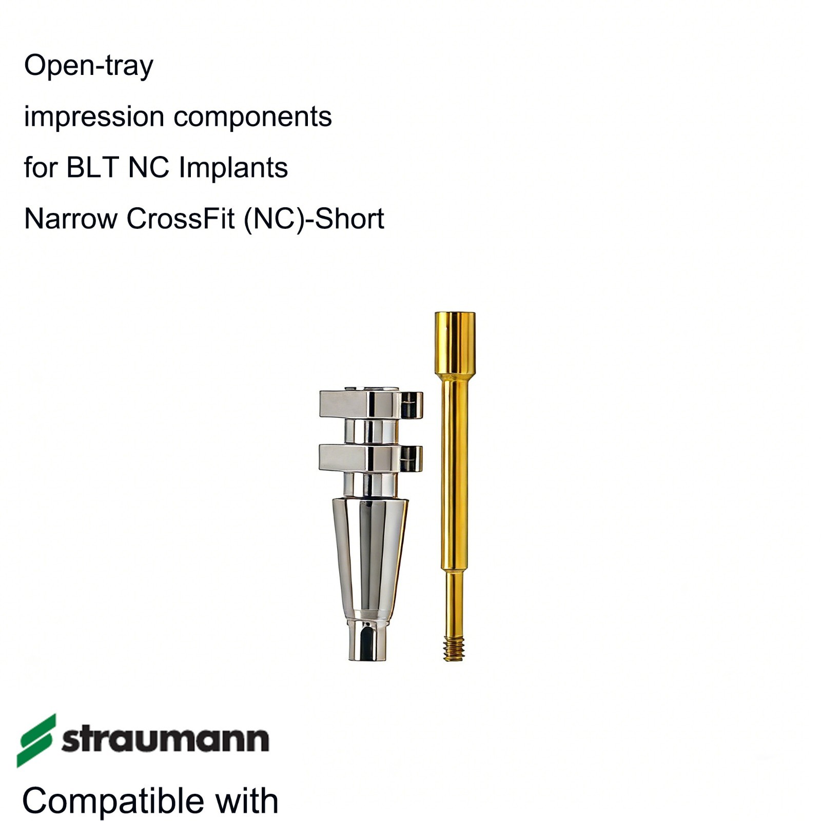 US ITI Straumann B0ne Level Transfer Impressions Coping Open/Closed Tray NC/RC