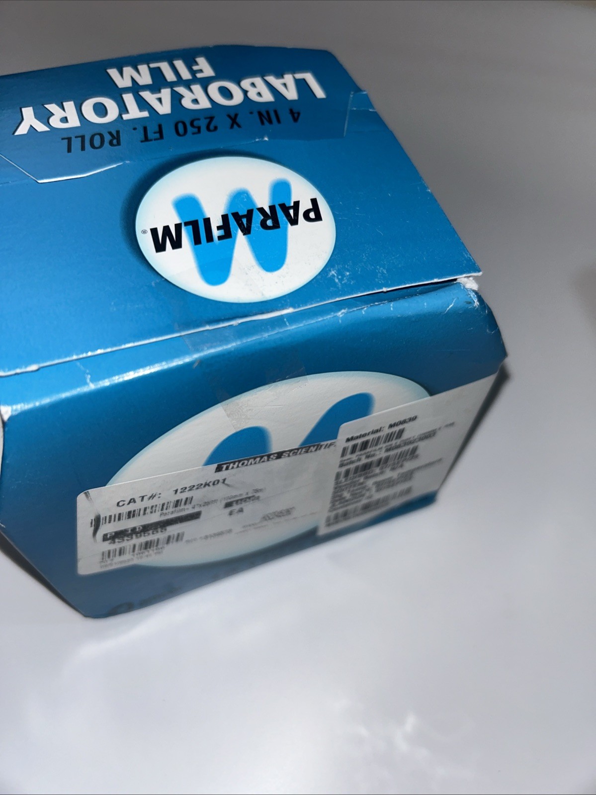 Parafilm PM-999 All-Purpose Laboratory Film, 4″ x 250′ Double size roll