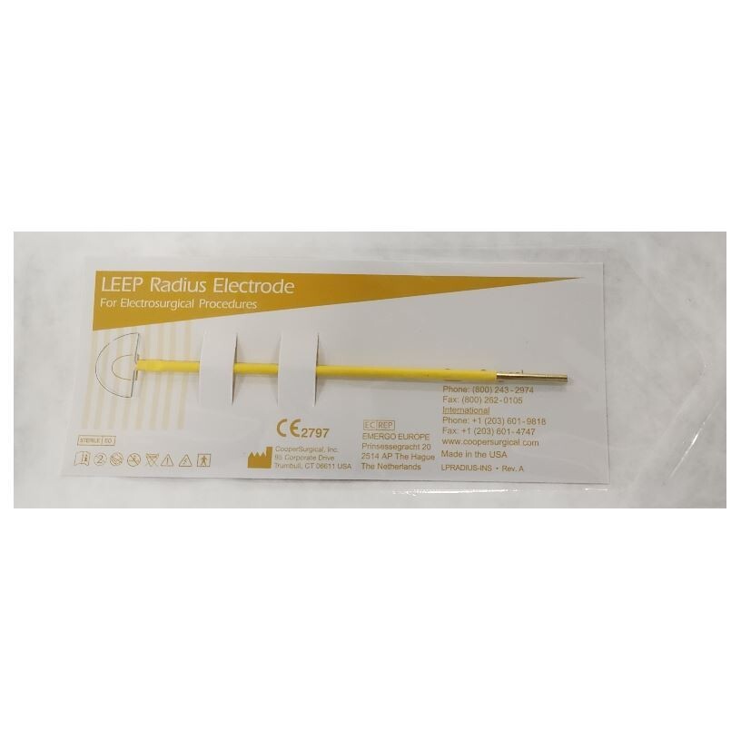 *5-Packs* Cooper Surgical LEEP Radius Electrode 2 x 1 x 12cm Sterile R2010