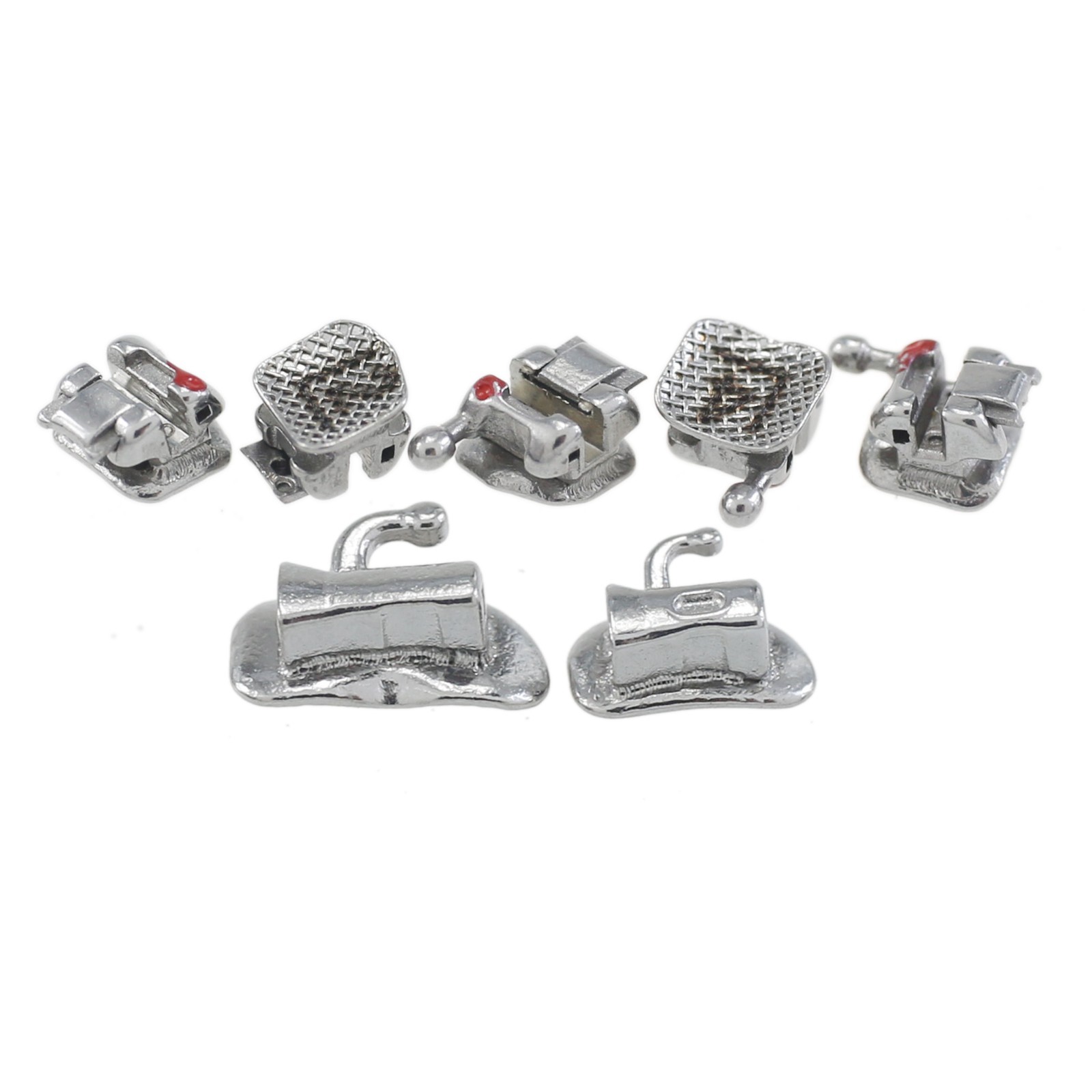Dental Orthodontic Self Ligating Brackets Buccal Tubes Metal Roth 022 DAMON Q
