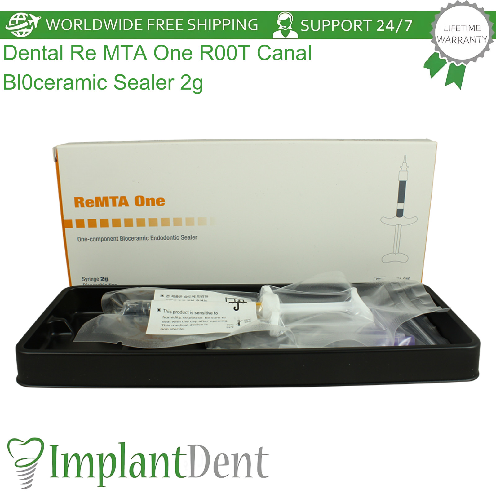 Dental Re MTA One R00T CanaI Bl0ceramic Sealer 2g Permanent Filling Solution
