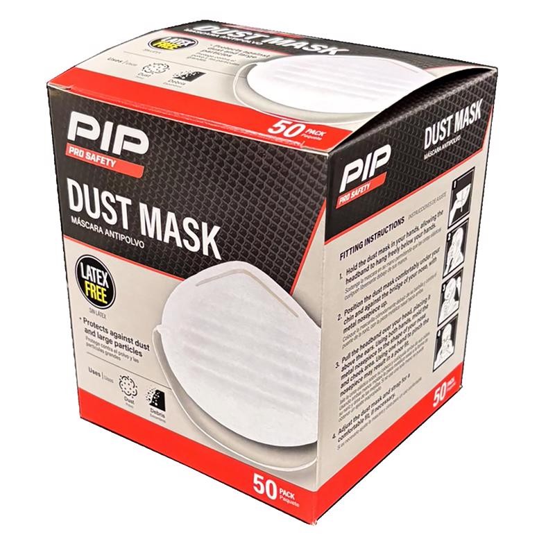 50-Pack PIP Pro White Dust Mask Protection Mask