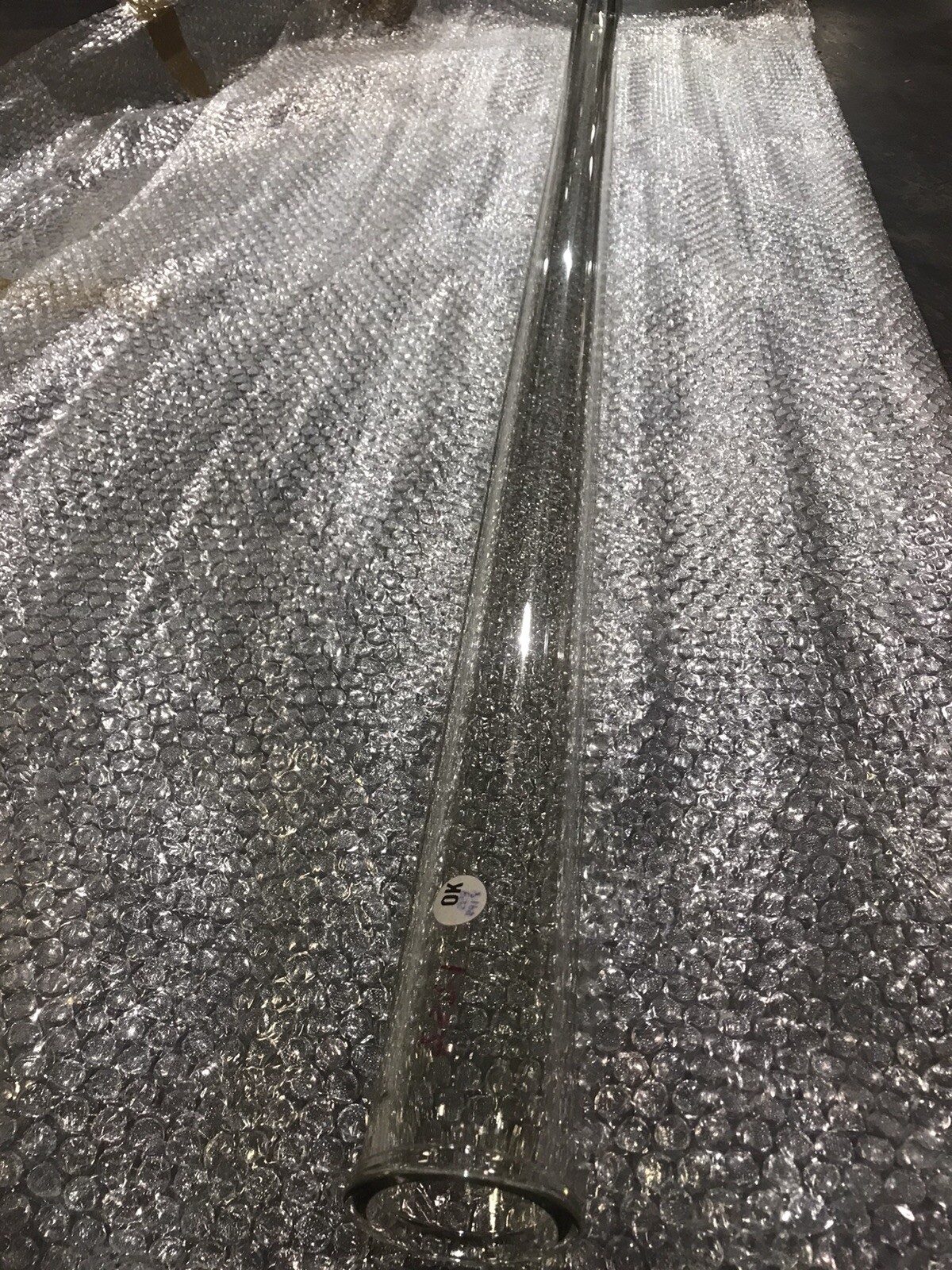 2 Inch Drainline Glass Pipe X 5 Foot Long (3pcs)
